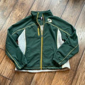 NFL Team Apparel / Green Bay Packers Full Zip Fleece